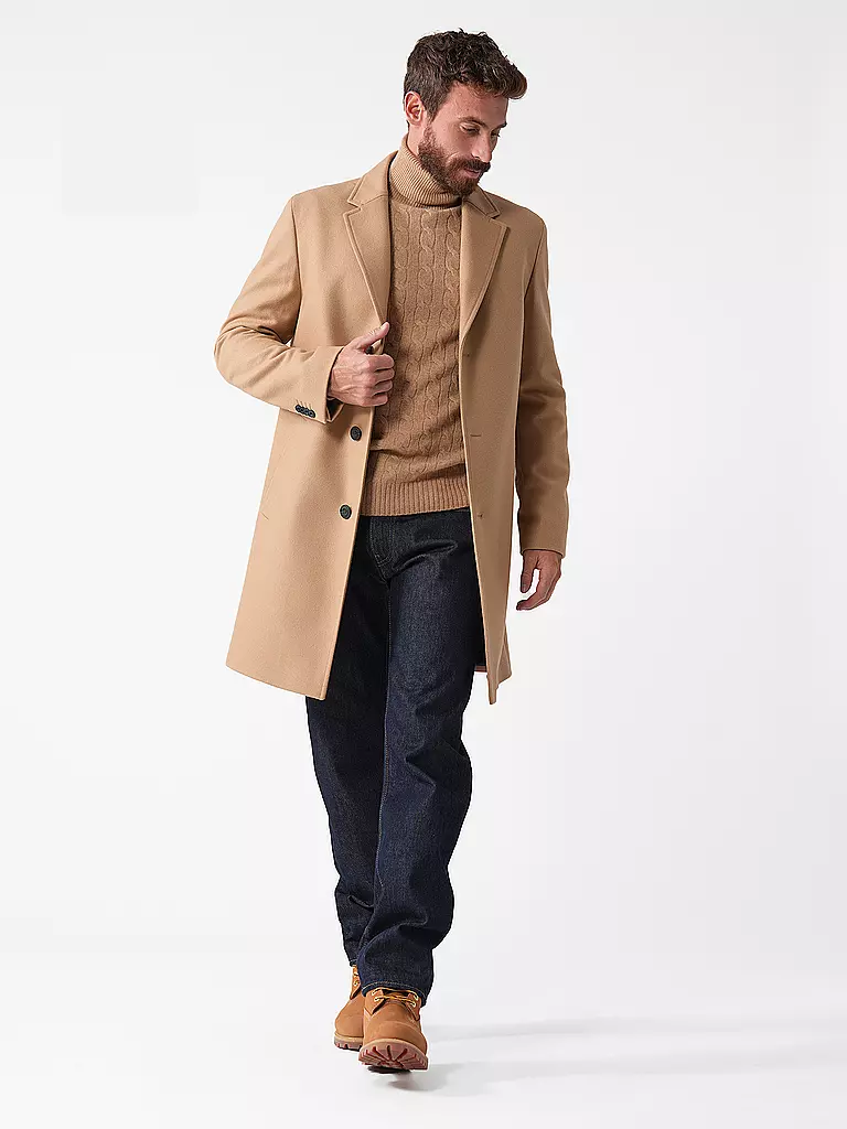 HUGO | Wollmantel MALTE | Beige