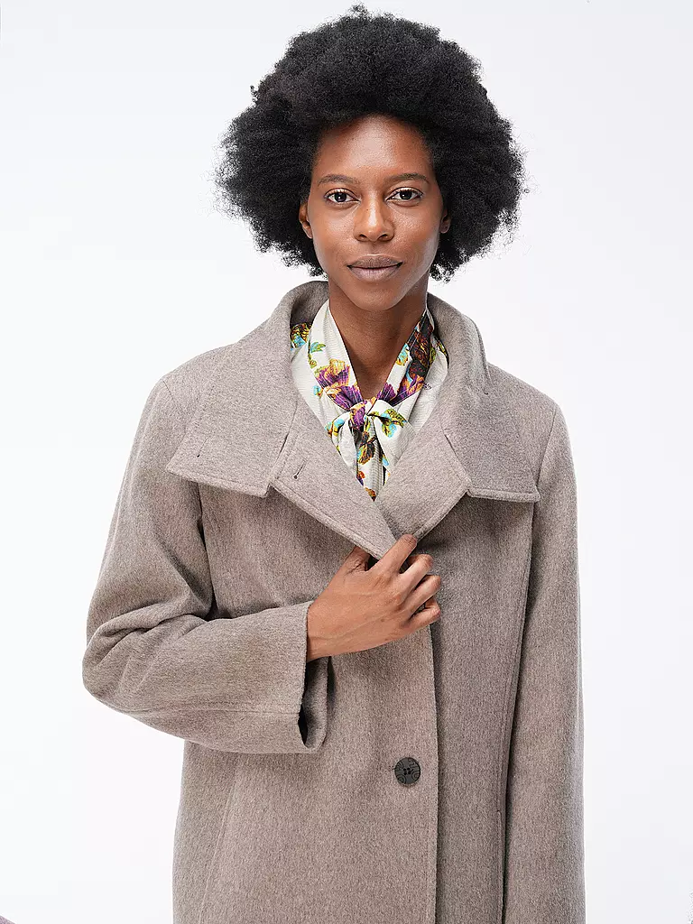 HUGO | Wollmantel MORINNA | Beige