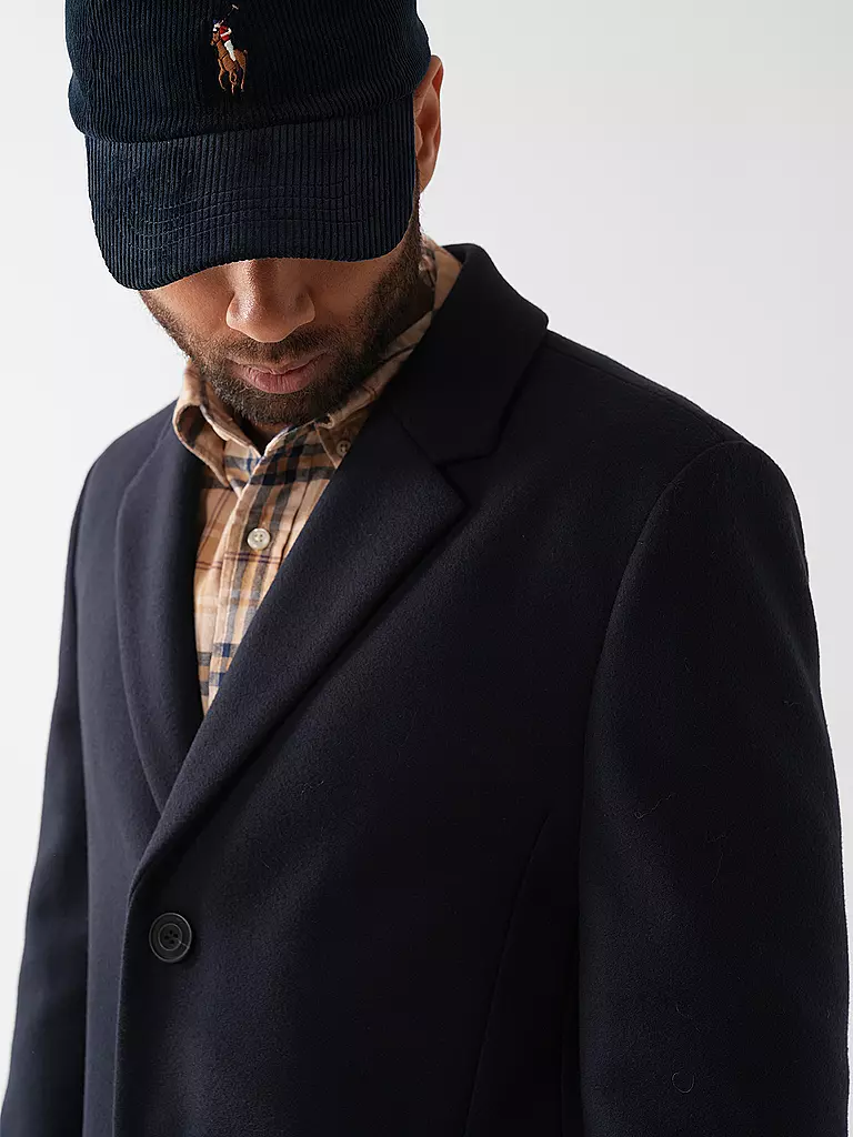 HUGO | Wollmantel | Azul