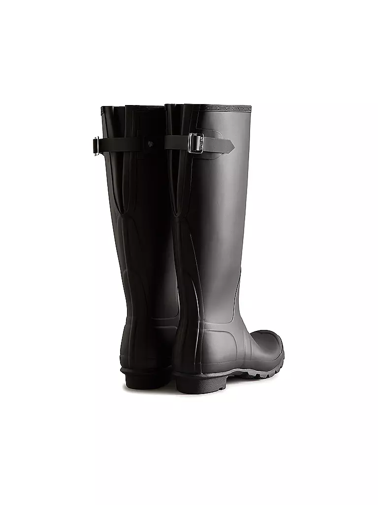 HUNTER BOOT | Botas de agua ORIGINAL TALL BACK ADJUSTABLE | Negro