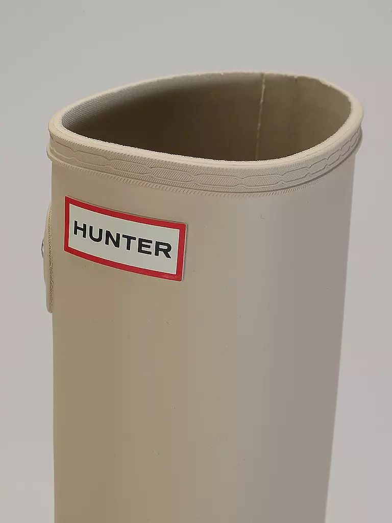 HUNTER BOOT | Botas de agua ORIGINAL TALL BOOT | Beige