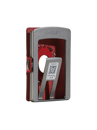 I-CLIP | Cartera ORIGINAL SILVER RADIO IMPACT Red
