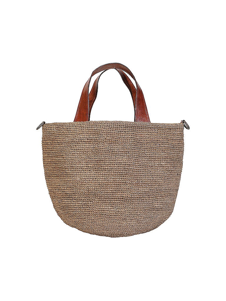 IBELIV Bolso de paja - Bolso bandolera MIROZY marrón