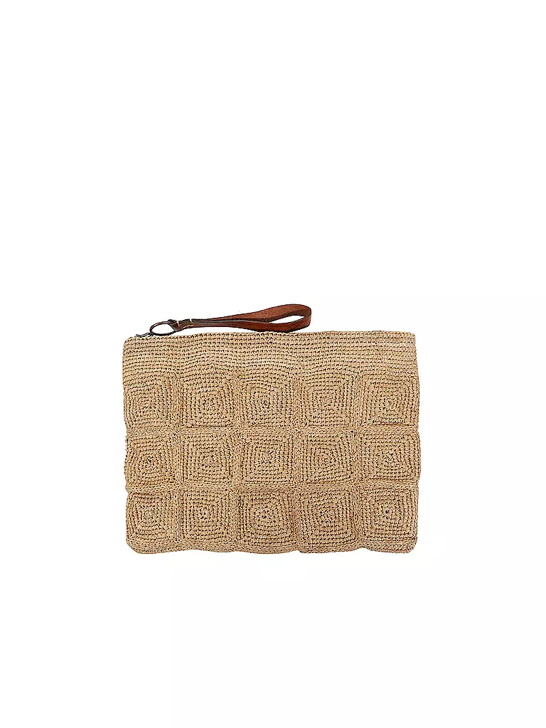 IBELIV | Bolso de paja - Clutch TANALA | Beige