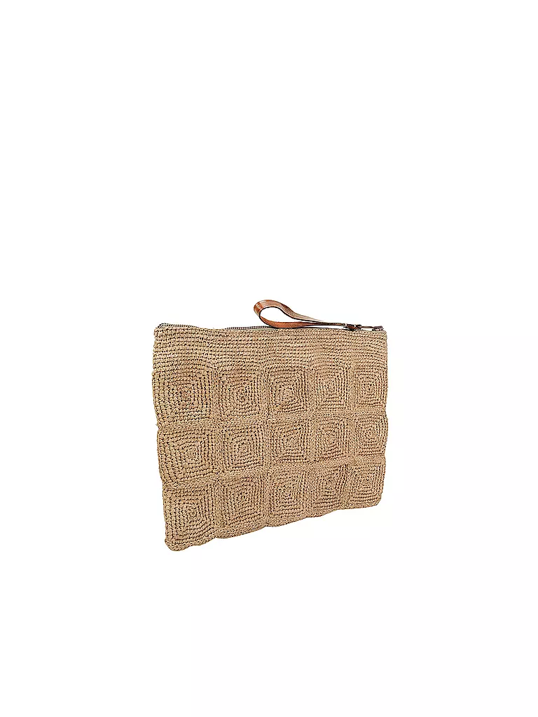 IBELIV | Bolso de paja - Clutch TANALA | Beige