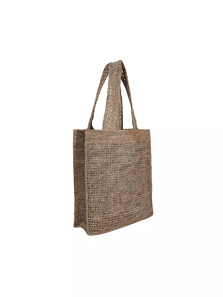 IBELIV | Bolso de paja - Shopper FASIKA | Marrón