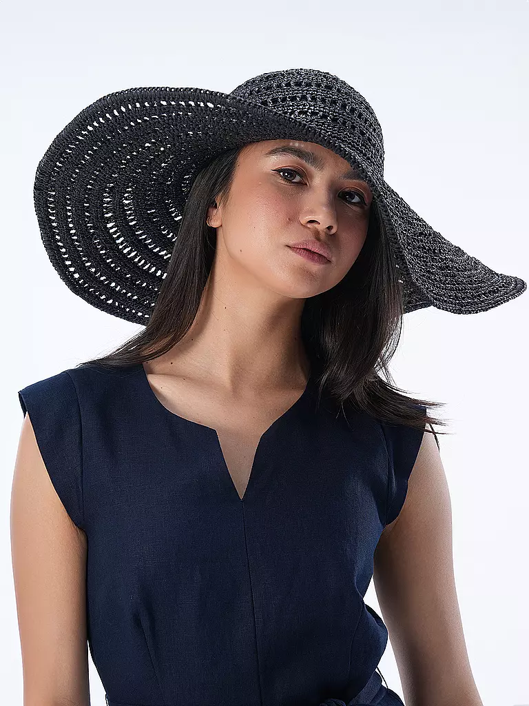 IBELIV | Sombrero de paja MIARO | Negro