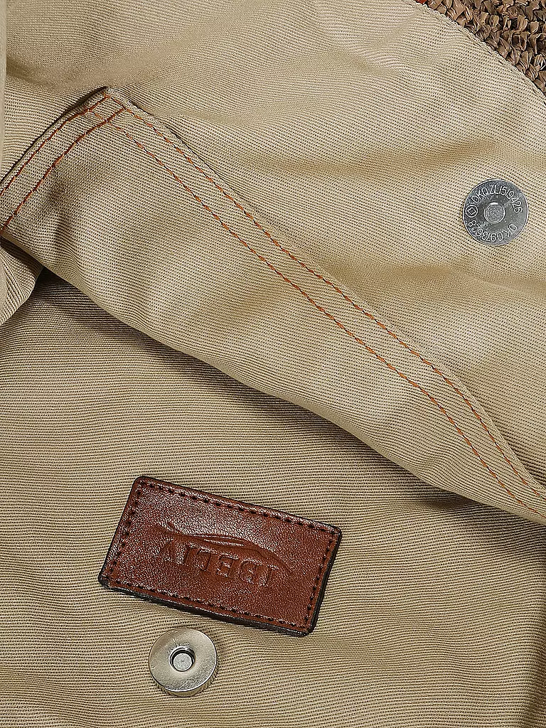 IBELIV | Strohtasche - Shopper ONJA | Marrón