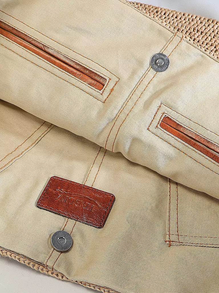 IBELIV | Strohtasche - Shopper TOKYO II | Beige