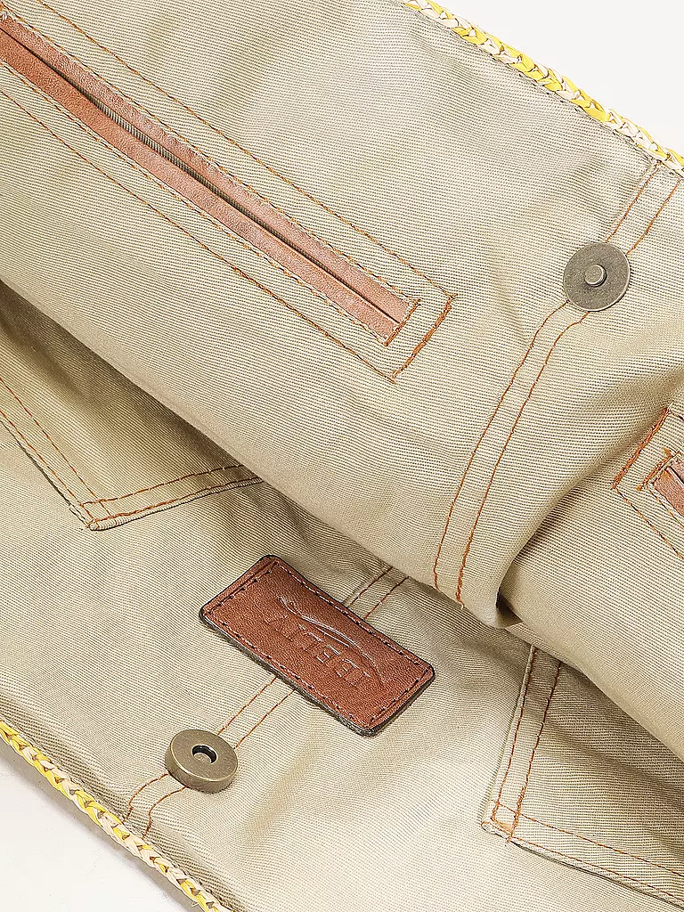IBELIV | Strohtasche - Shopper TOKYO II | Amarillo