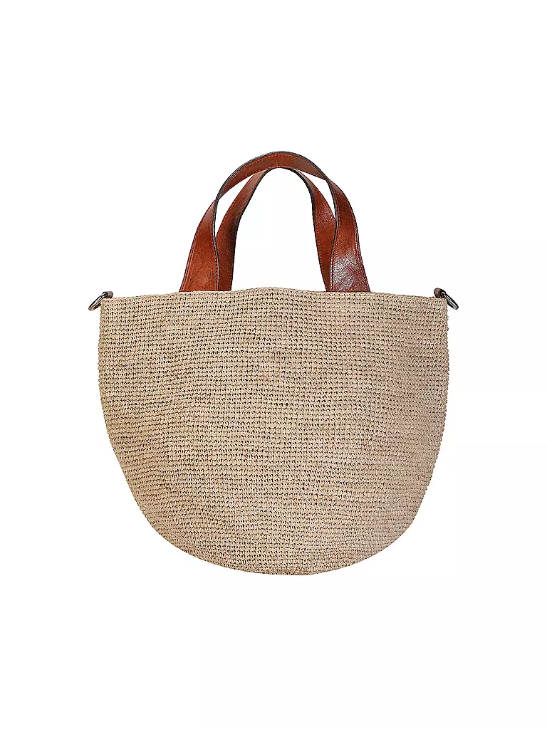 IBELIV | Strohtasche - Umhängetasche MIROZY | Beige