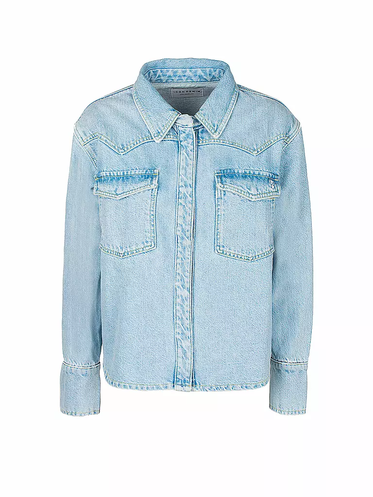 ICON DENIM | Blusa vaquera NORAH | Azul claro