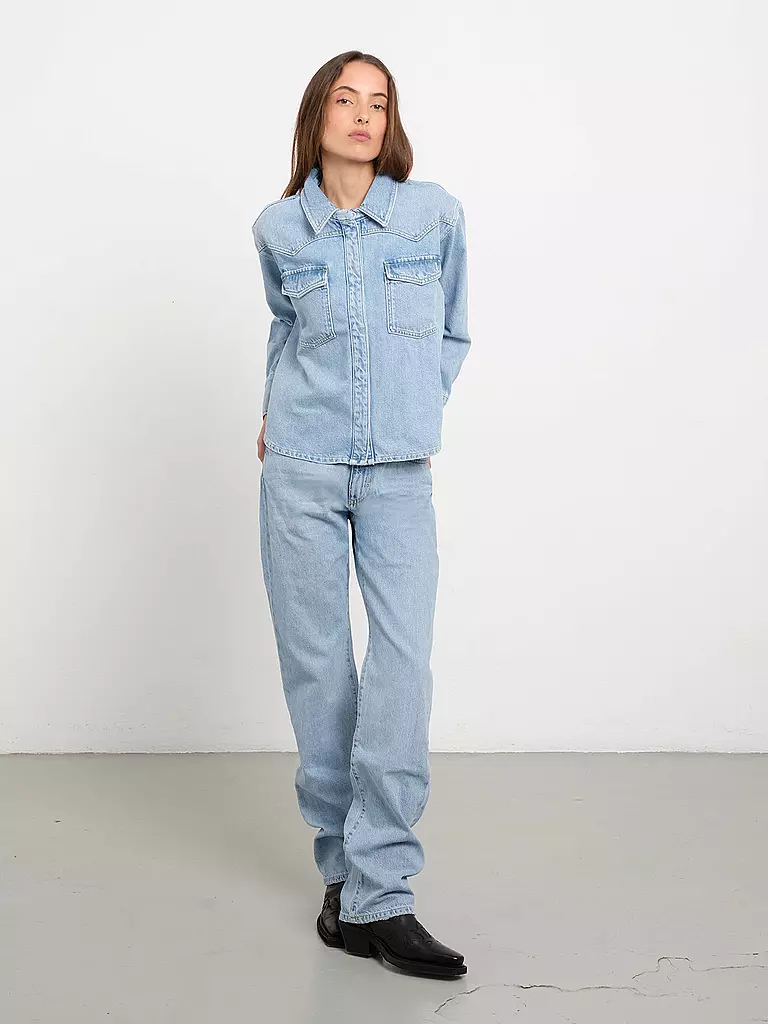 ICON DENIM | Blusa vaquera NORAH | Azul claro