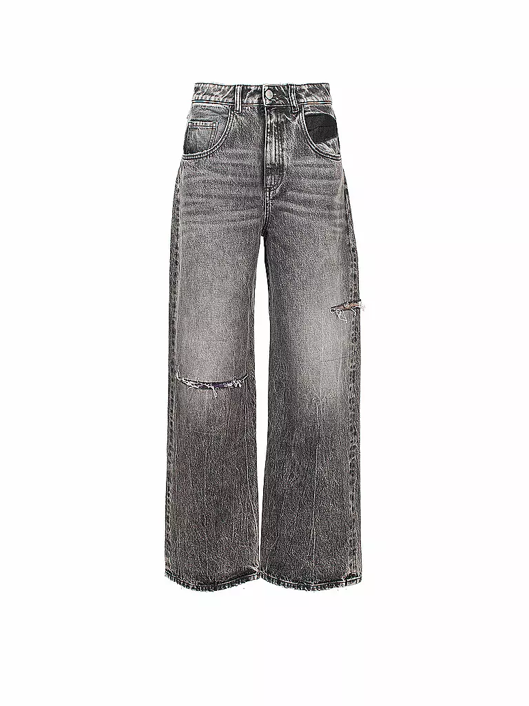 ICON DENIM | Jeans acampanados corte POPPY | Gris