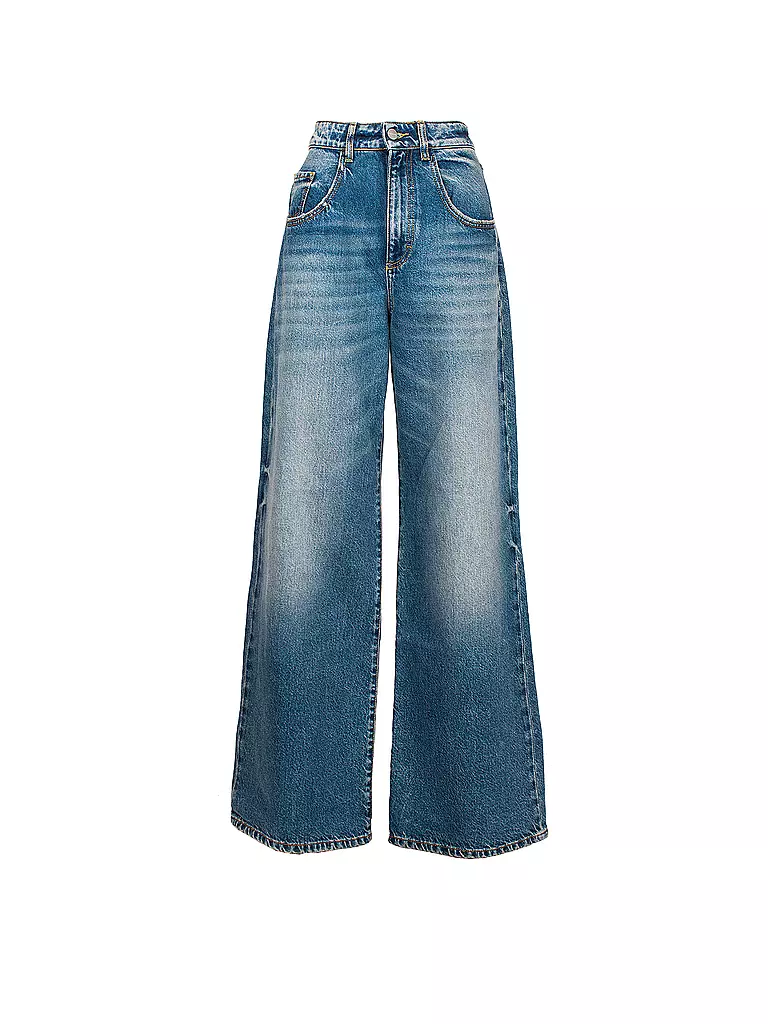 ICON DENIM | Jeans de corte acampanado | Azul oscuro