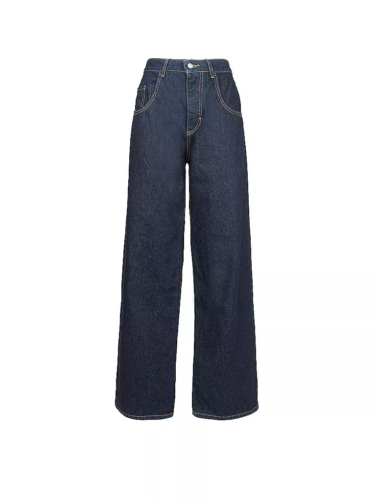 ICON DENIM | Jeans de corte acampanado | Azul oscuro