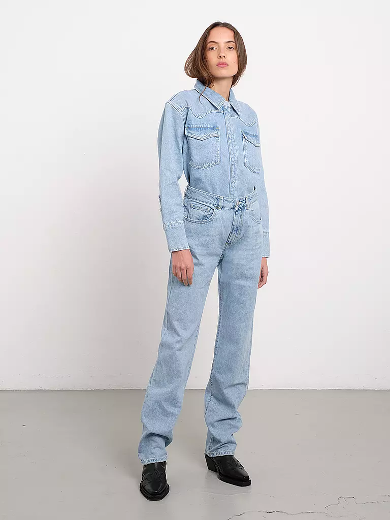 ICON DENIM | Jeans de corte recto | Azul claro