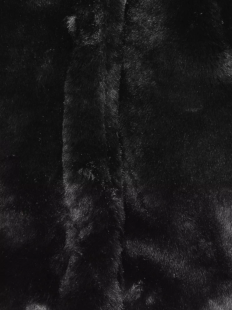 IN WEAR | Chaqueta de aspecto de piel YONEKOIW | Negro