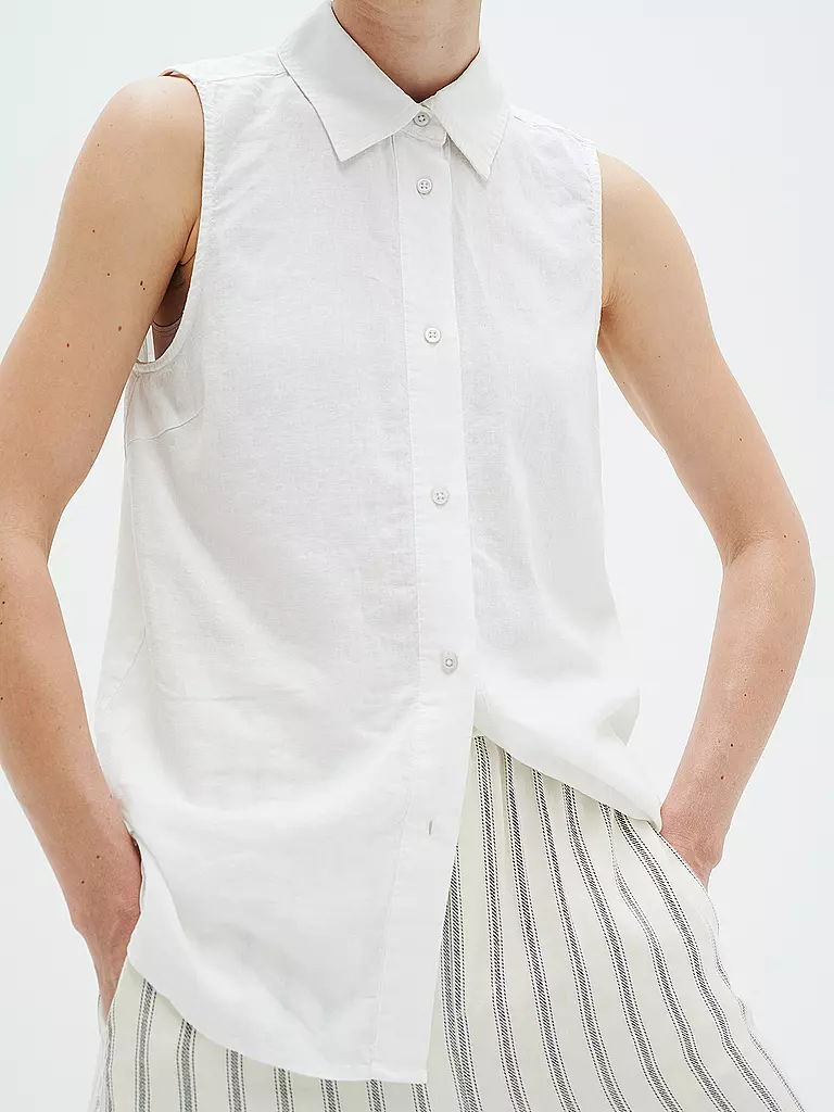IN WEAR | Leinenbluse ODETTE | Blanco