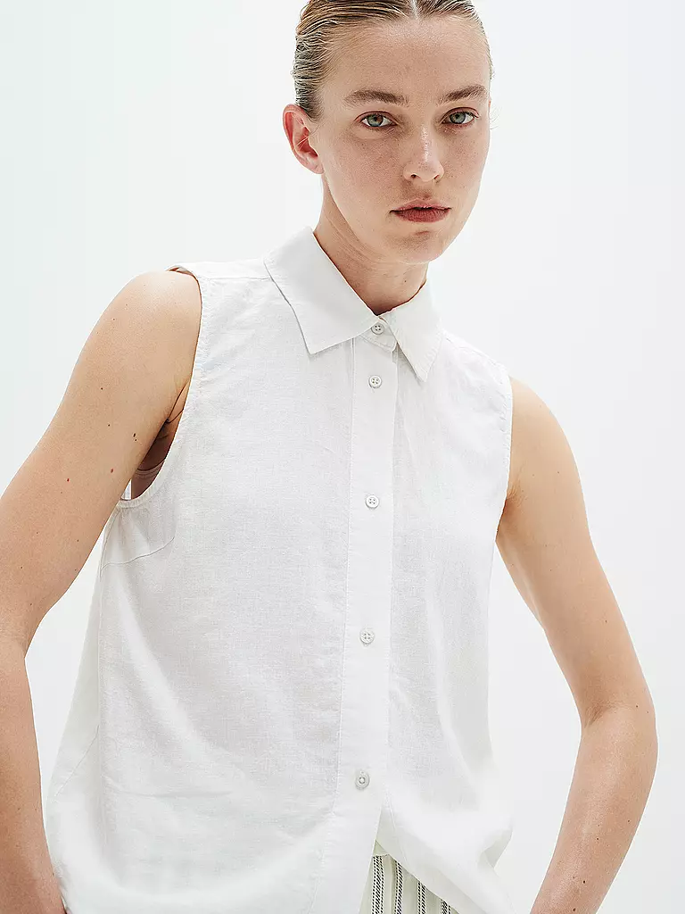 IN WEAR | Leinenbluse ODETTE | Blanco