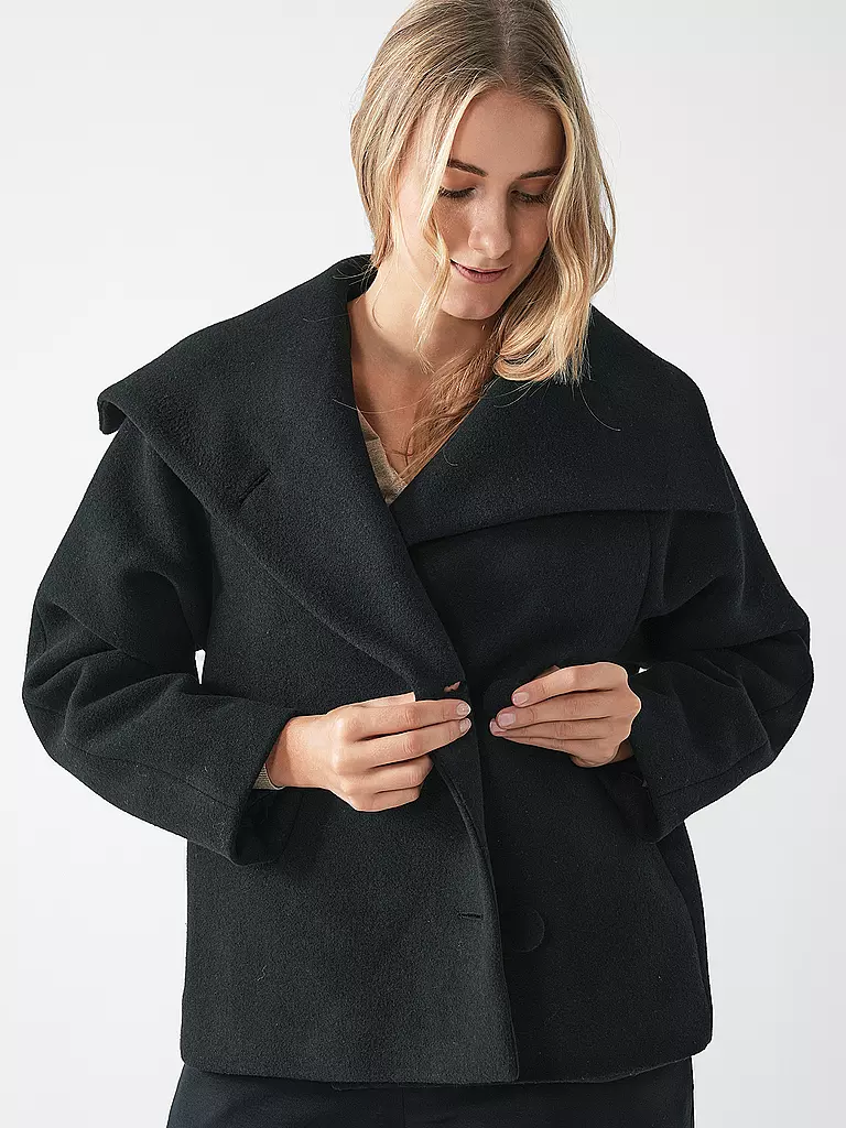 IN WEAR | Wolljacke PERRYL | Negro