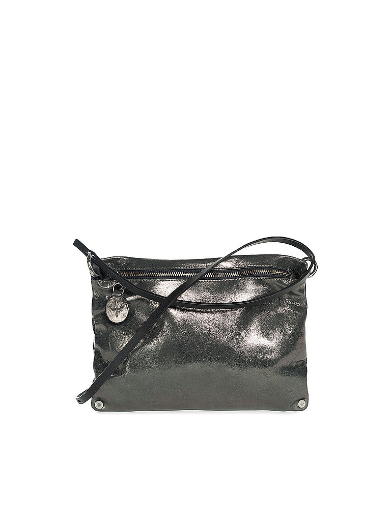 INA KENT Bolso de cuero - Bandolera MOONLIT ed.1 gris