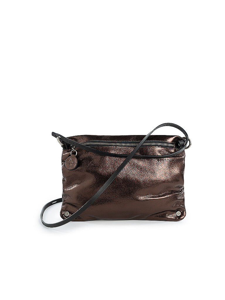 INA KENT Bolso de cuero - Bolso bandolera MOONLIT ed.1 marrón
