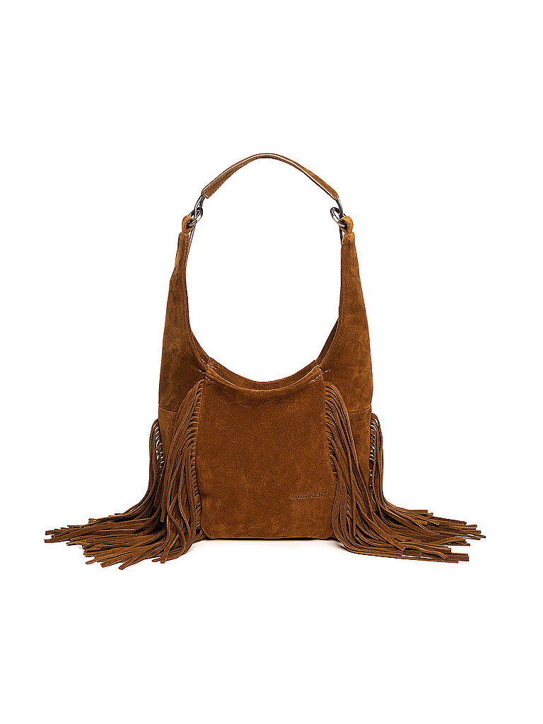 INA KENT Bolso de piel - Hobo Bag MIO ED.1 SUEDE marrón