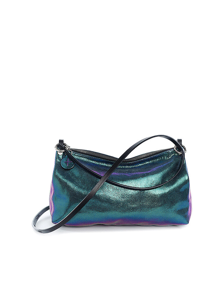 INA KENT Bolso de cuero - Bandolera ORNAMENT Ed. 2 gasolina