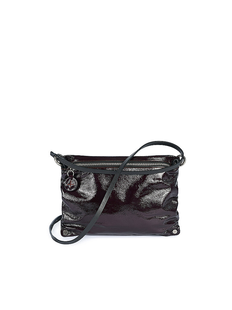 INA KENT Bolso de piel - Bandolera MOONLIT Ed. 1 rojo oscuro