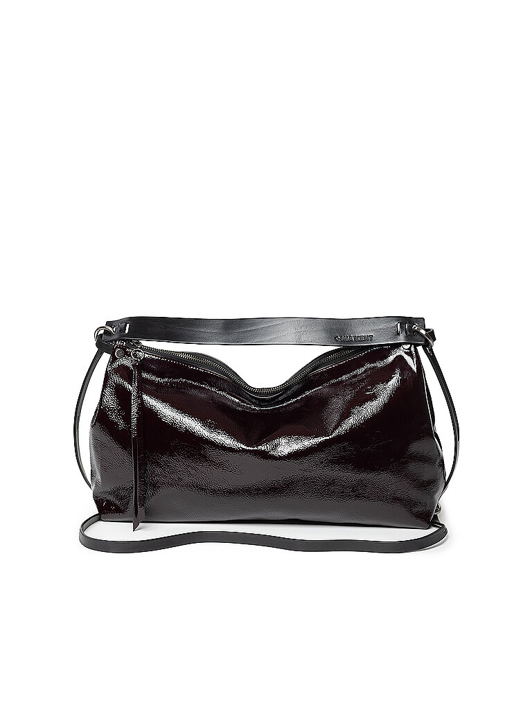 INA KENT Bolso de piel - Bandolera DINKUM ed.2 rojo oscuro