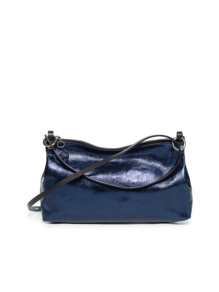 INA KENT Bolso de piel - Bandolera ORNAMENT ed.2 azul oscuro
