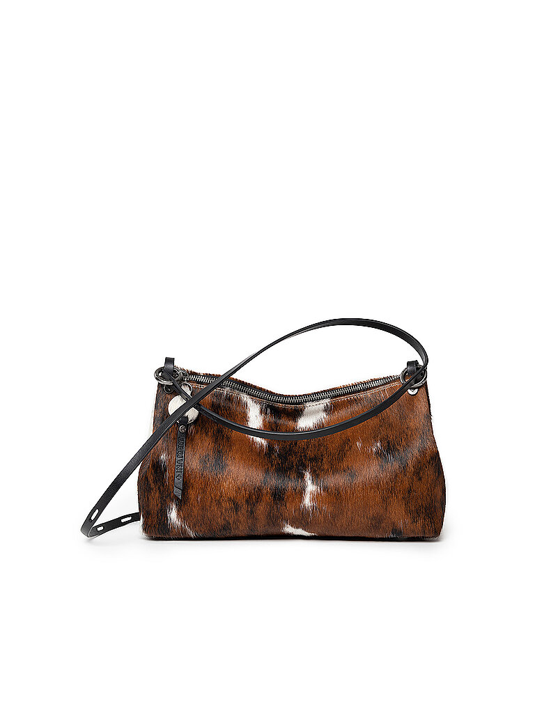 INA KENT Bolso de cuero - Bandolera ORNAMENT ed.2 marrón