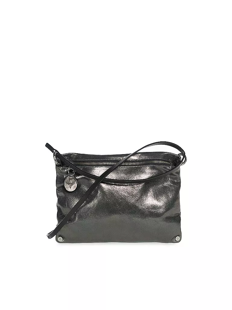 INA KENT | Bolso de cuero - Bandolera MOONLIT Ed. 1 | Gris