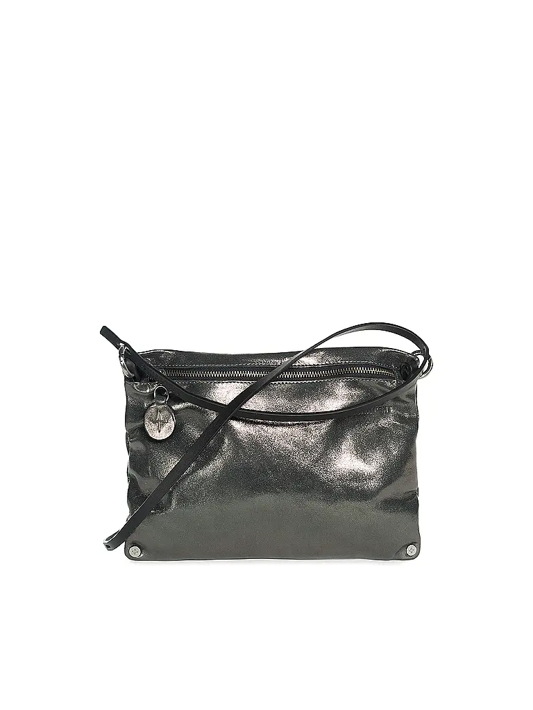 INA KENT | Bolso de cuero - Bandolera MOONLIT ed.1 | Gris