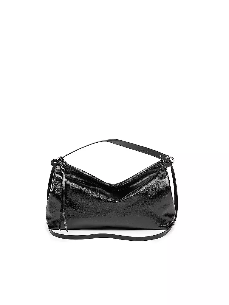 INA KENT | Bolso de cuero - Bolso bandolera DINKUM ed.2 | Negro