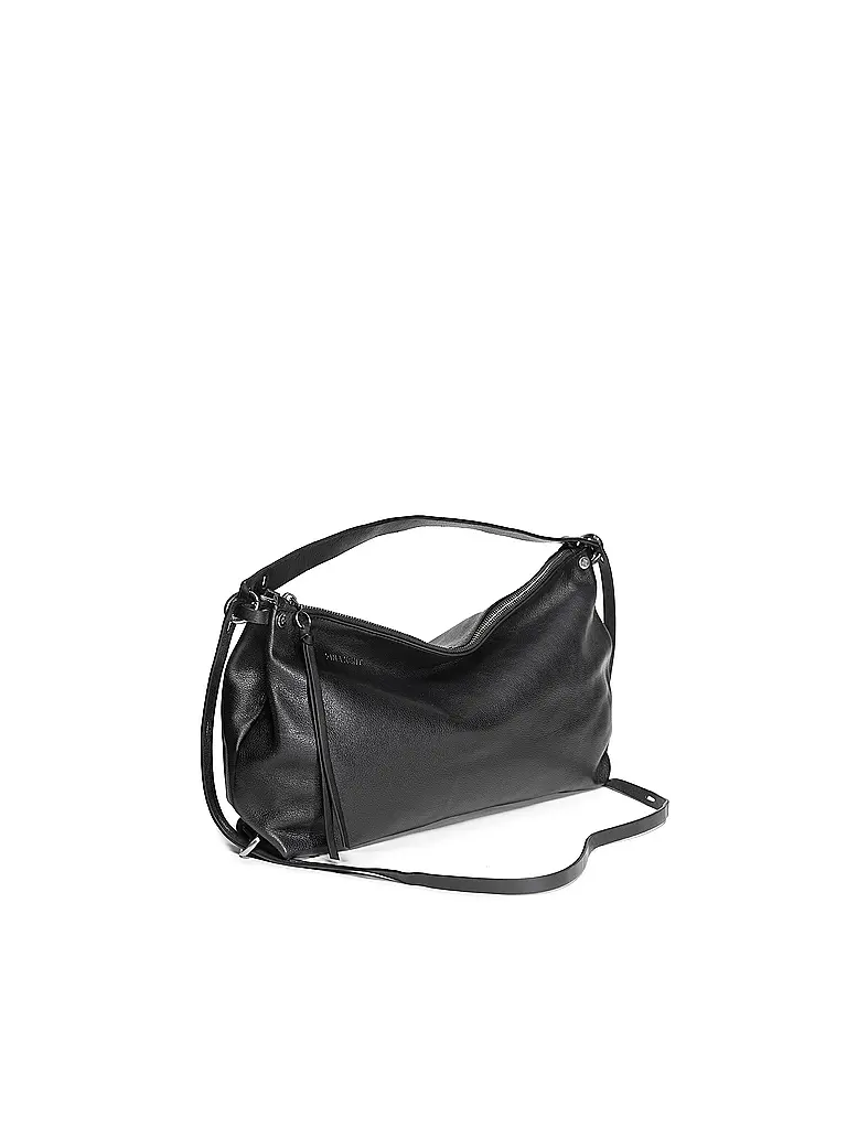 INA KENT | Bolso de cuero - Bolso bandolera DINKUM ed.2 | Negro