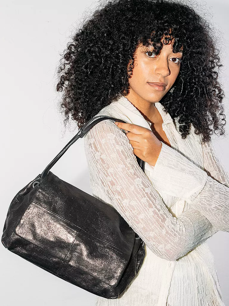 INA KENT | Bolso de cuero - Bolso bandolera EILEEN ED. 1 | Gris