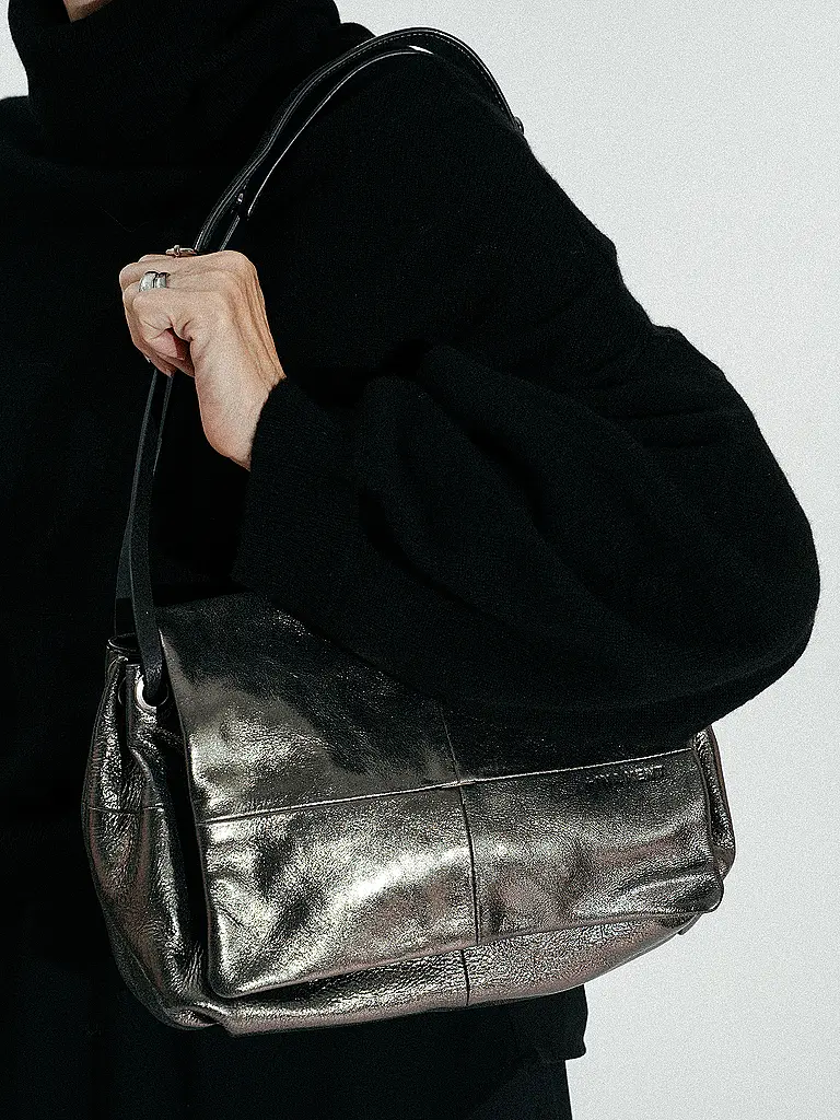 INA KENT | Bolso de cuero - Bolso bandolera EILEEN ED. 1 | Negro