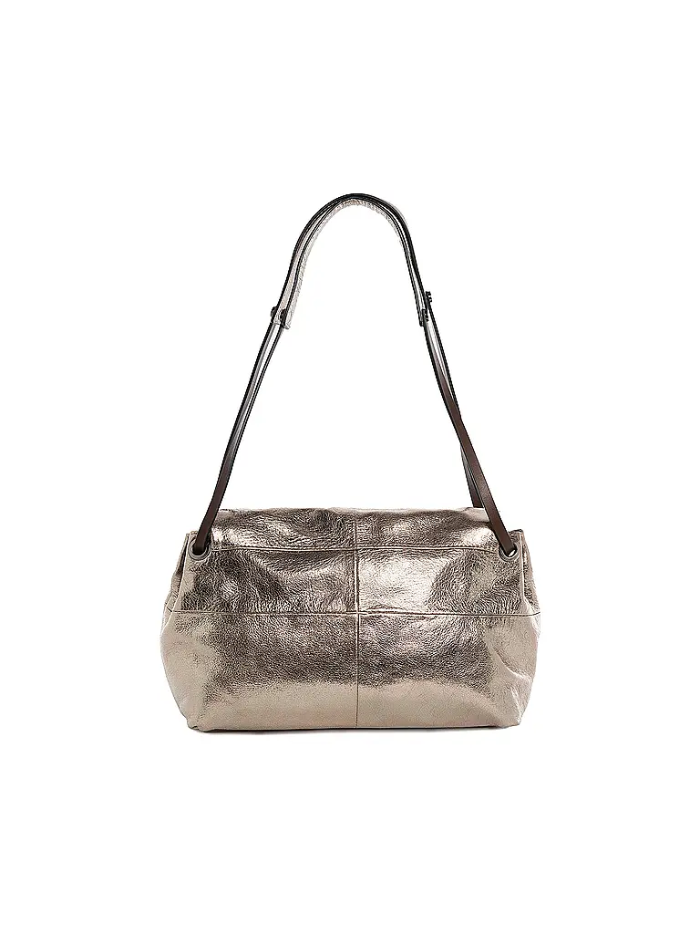 INA KENT | Bolso de cuero - Bolso bandolera EILEEN ED. 1 | Plata