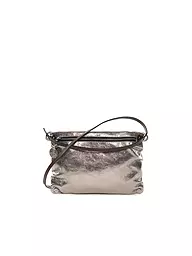 INA KENT | Bolso de cuero - Bolso bandolera MOONLIT Ed. 1 | Plata