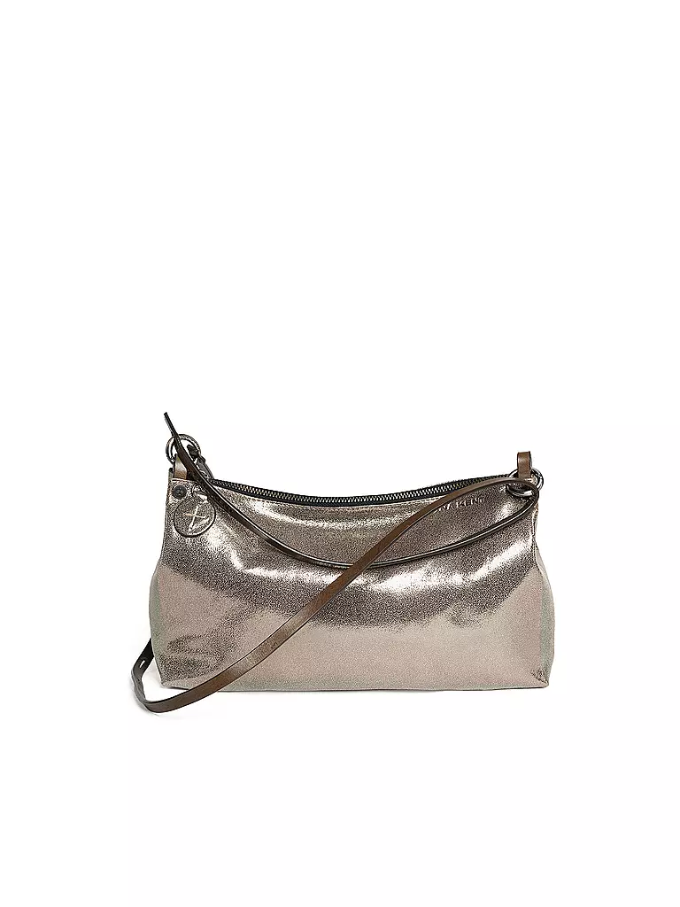 INA KENT | Bolso de cuero - Bolso bandolera ORNAMENT Ed. 2 | Plata