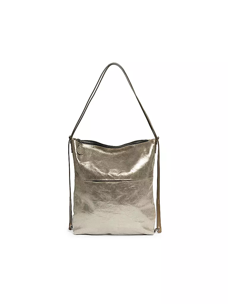 INA KENT | Bolso de cuero - Bolso bandolera SHER ED. 1 | Plata