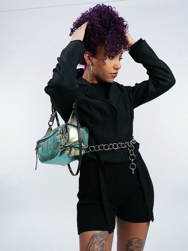 INA KENT | Bolso de cuero - Bolso de hombro ROXIE Ed.1 | Multicolor