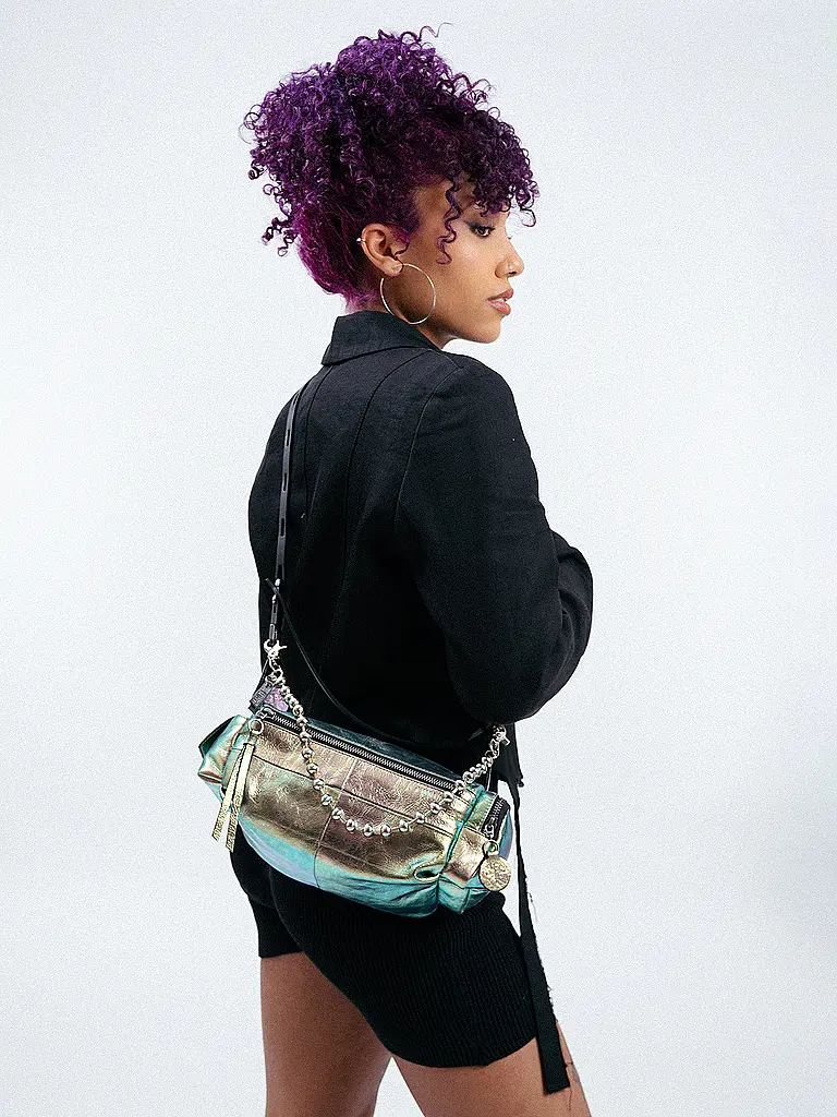 INA KENT | Bolso de cuero - Bolso de hombro ROXIE Ed.1 | Multicolor