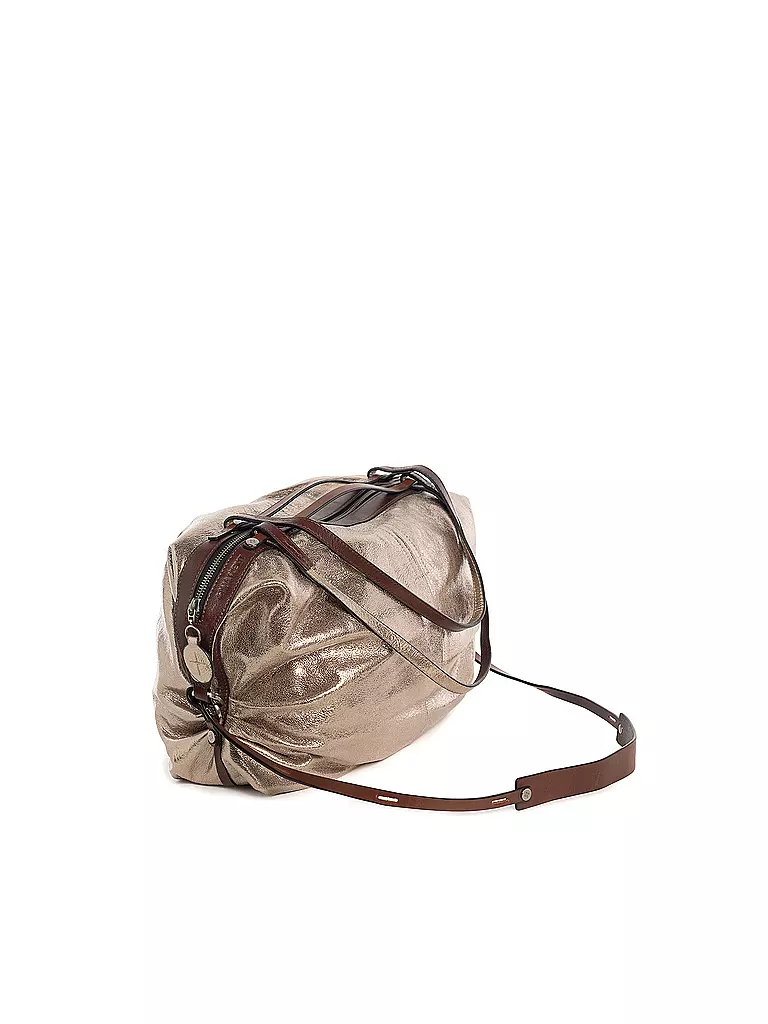 INA KENT | Bolso de cuero - Bolso de mano DELA EDEN ED. 1 | Oro