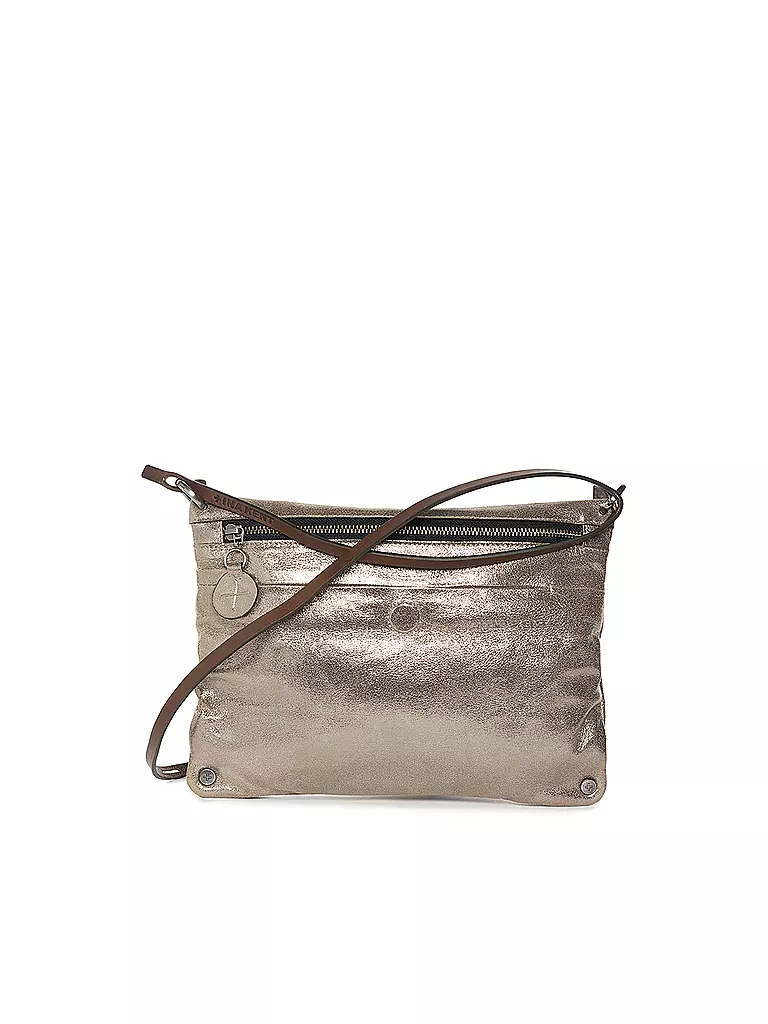 INA KENT | Bolso de cuero - Mini Bag MOONSTRUCK ed.2 | Plata