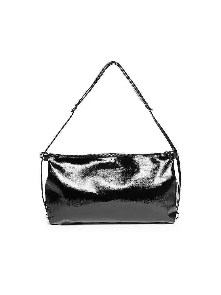 INA KENT | Ledertasche - Umhängetasche DINKUM ed.2 | Negro