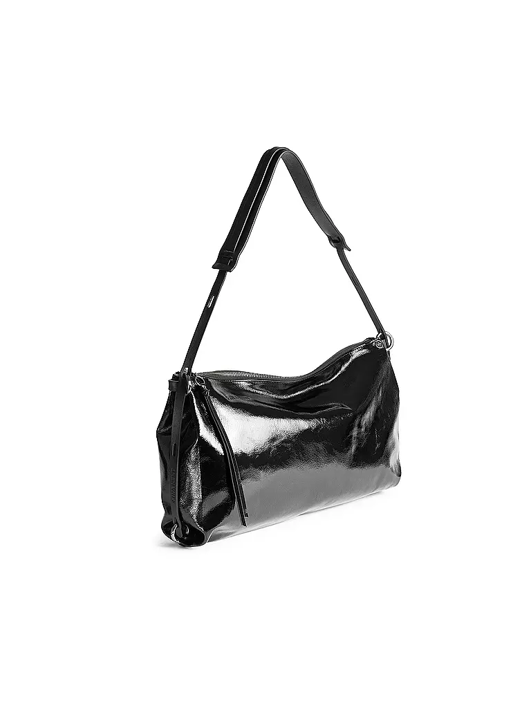 INA KENT | Ledertasche - Umhängetasche DINKUM ed.2 | Negro