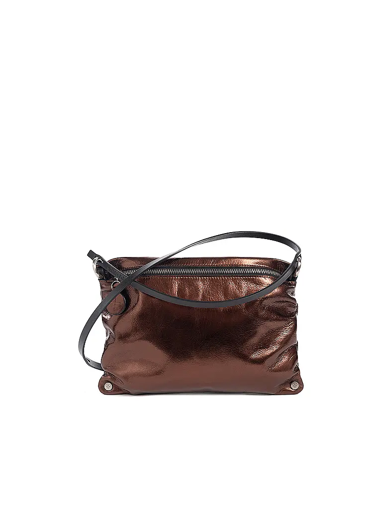 INA KENT | Ledertasche - Umhängetasche MOONLIT ed.1 | Marrón